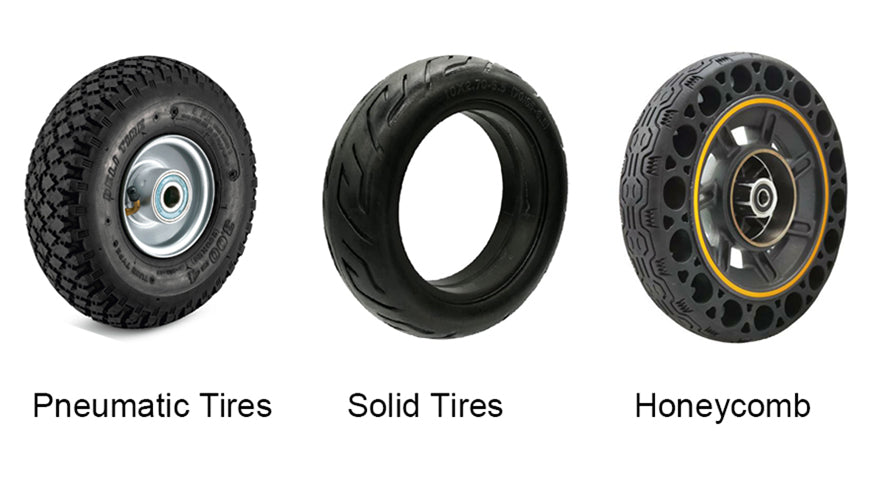 Types of Electric Scooters Tires