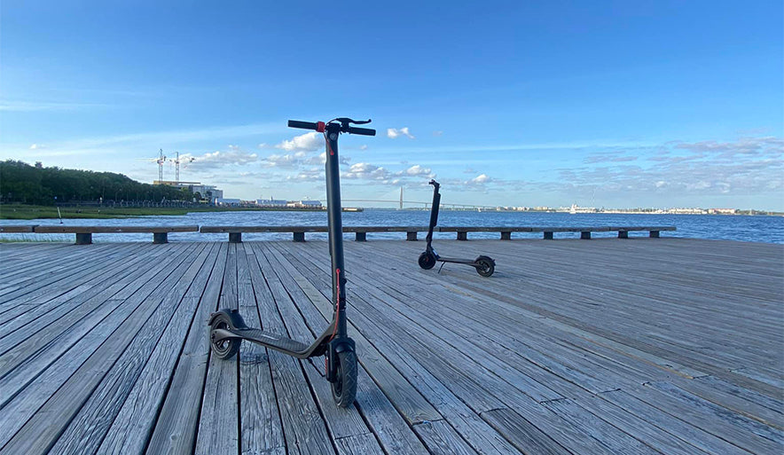 Electric Scooters in New York Parks