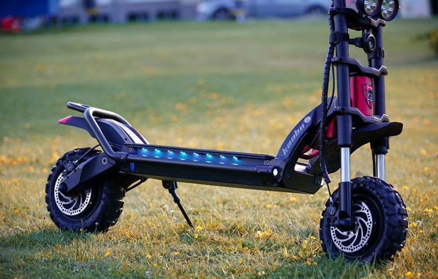 SWAN  Folding e-scooter with big wheels