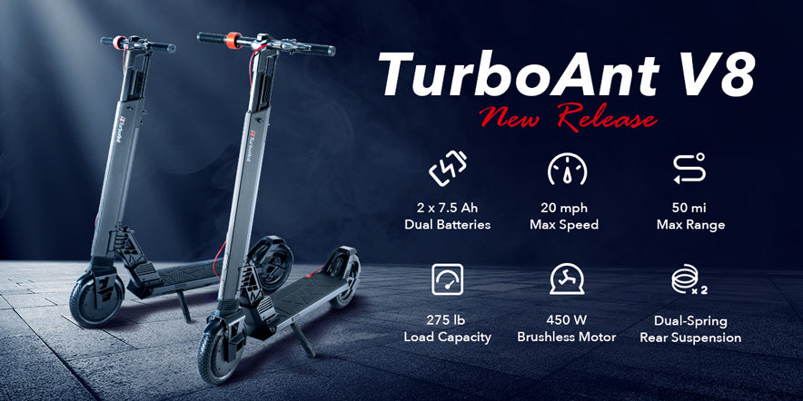 TurboAnt V8 electric scooter