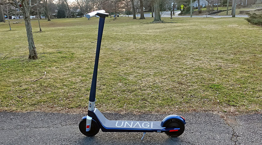 Unagi Model One E350 lightweight electric scooter