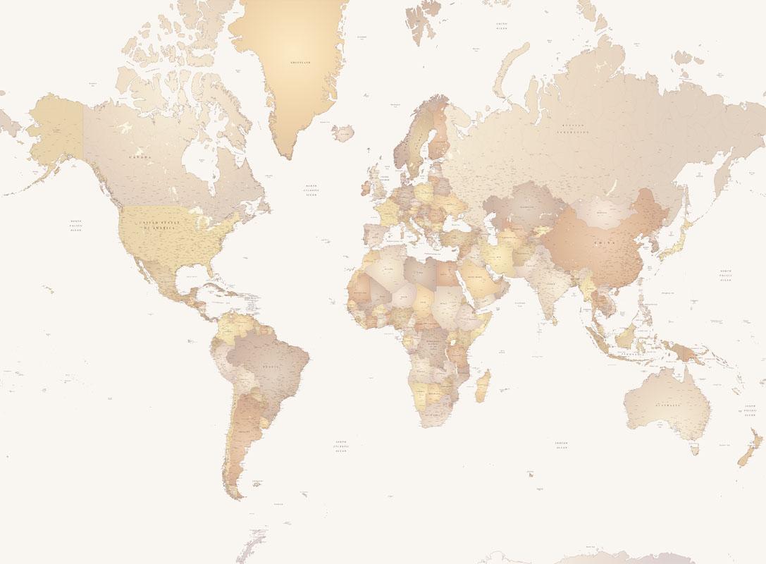 47 World Map HD Wallpaper  WallpaperSafari