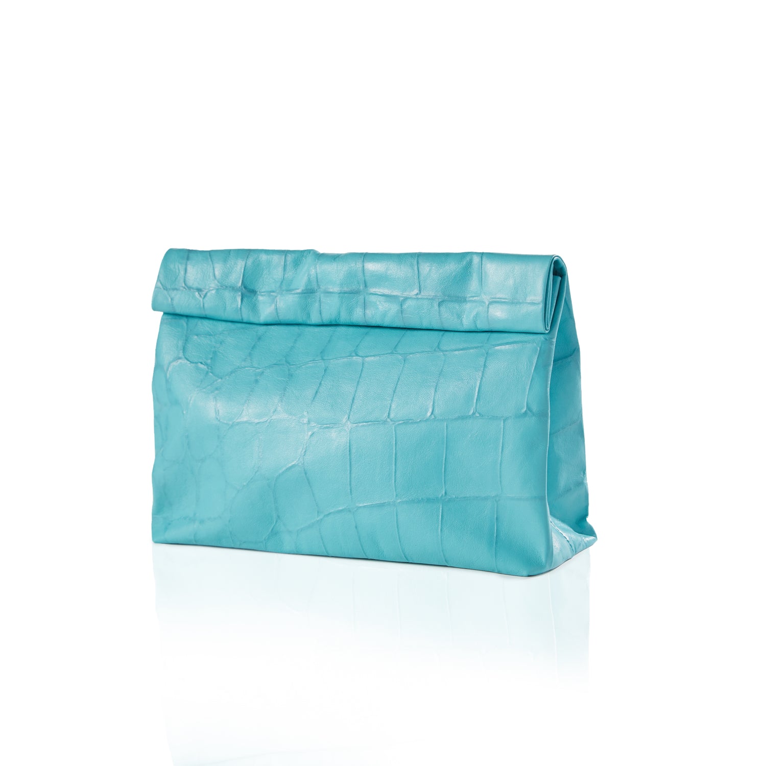 The Lunch   Turquoise Croco - Limited Edition