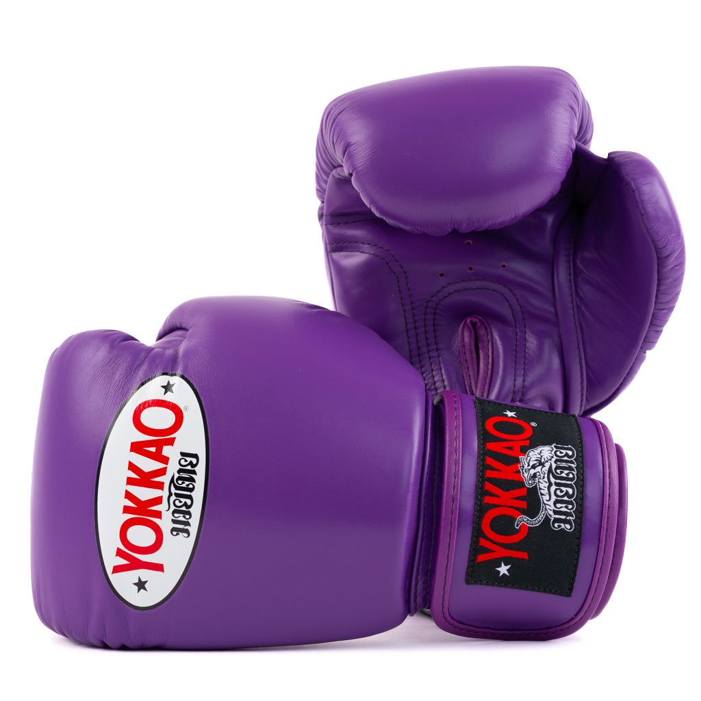 Lace Up Gloves | YOKKAO Blue Boxing Gloves