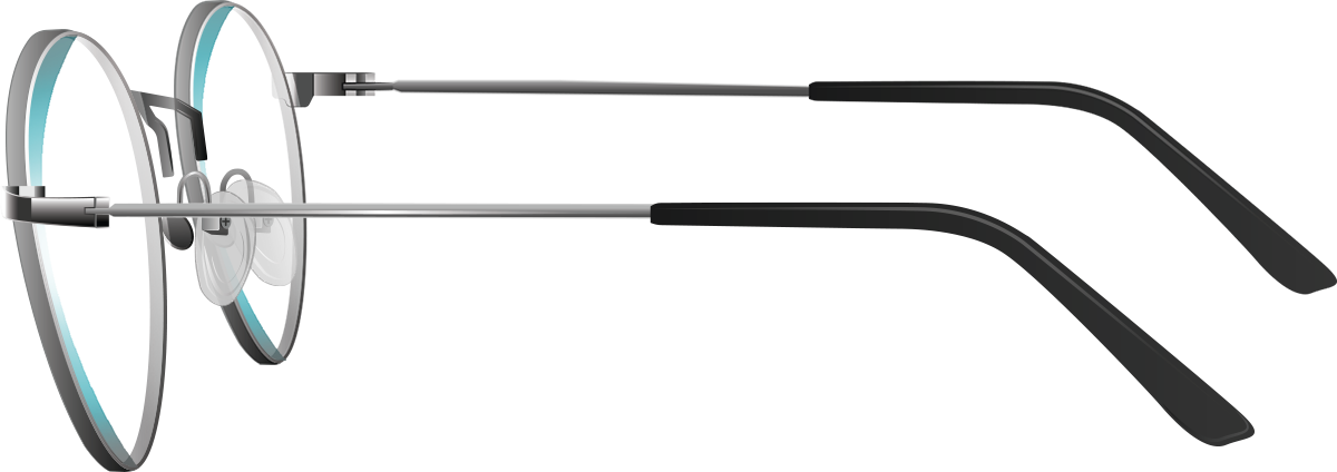 Lens thickness of prescription glasses with 1.67 high-index plastic lenses for myopia