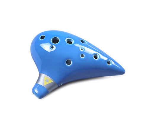  Deekec Zelda Ocarina 12 Hole Alto C with Song Book (Songs From  the Legend of Zelda) with Display Stand Protective Bag : Musical Instruments