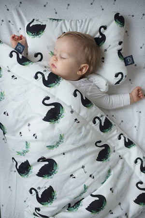 BEDDING WITH FILLING 2in1 (baby "M" size) - Papagayo