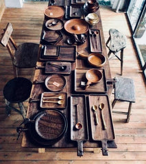 Hand Crafted Wooden Kitchenware and Tableware 