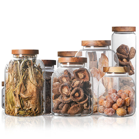 Acacia Lid 'Gallon' Jars – Wondrwood