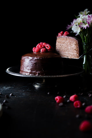 How to style for dark and moody food photography