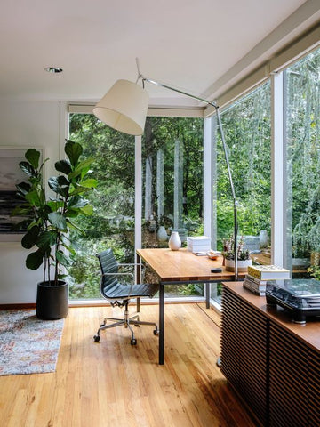 Home office design for nature lovers