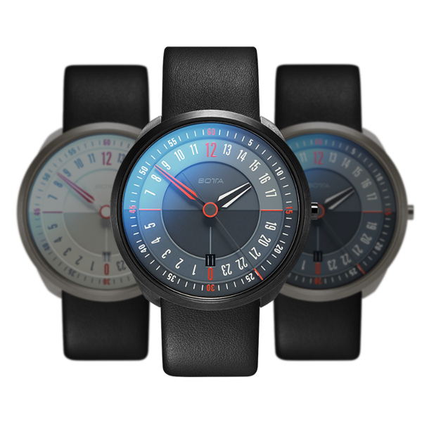 TRES 24 Quarz 40 mm von BOTTA „24 Stunden...