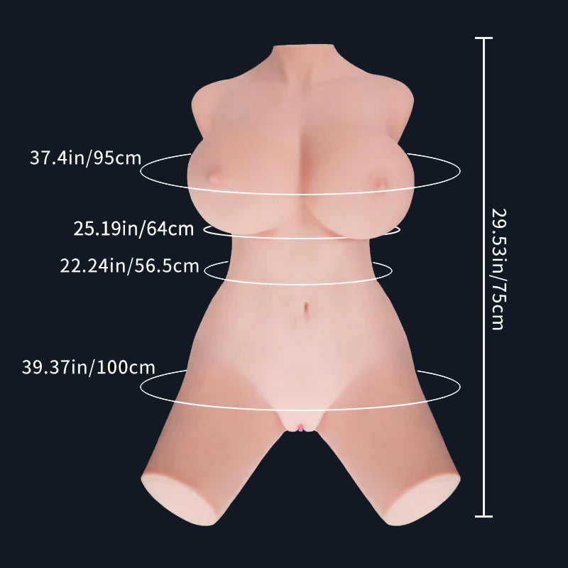 Jennifer Fair Big Tits Sex Doll Naked Size Chart