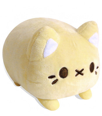 yellow cat stuffed animal