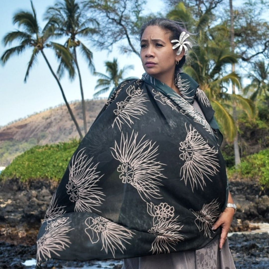 Pink Kalo (Taro) Hawaiian Print Pareo Sarong Beach Cover Up – Rare Breed  Apparel Maui & HoneyXO Shop