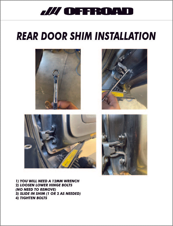 DOOR SHIM– jwoffroad