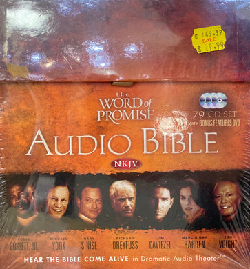 “the bible experience” complete 79 cd dramatic audio bible performance