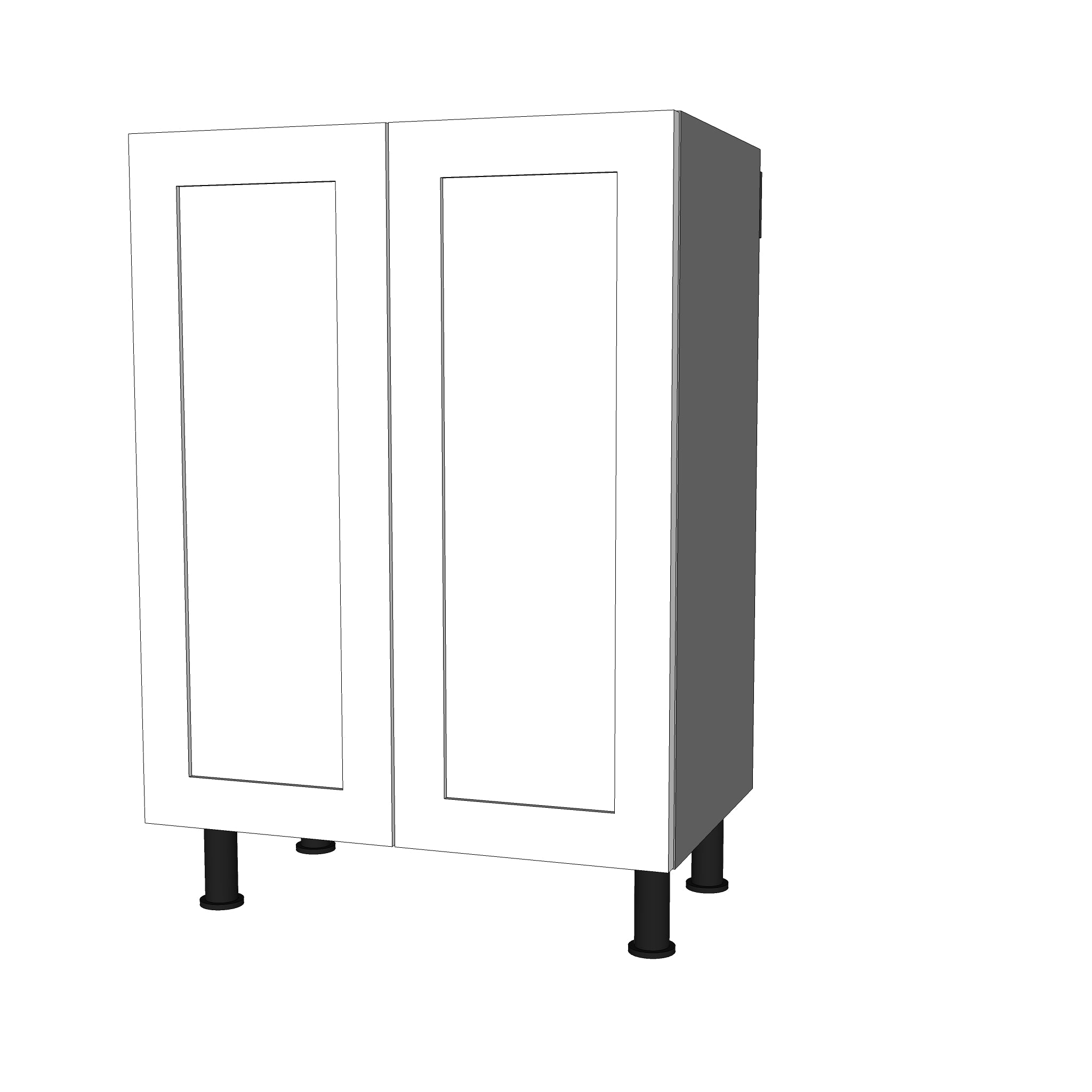 B2d 30 Two 15 Wide Doors For 30 W Ikea Sektion Base Cabinet