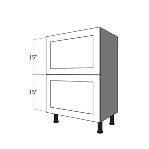 Bdf 2l 24 Two Drawer Set For 24 W Ikea Sektion Base Cabinet
