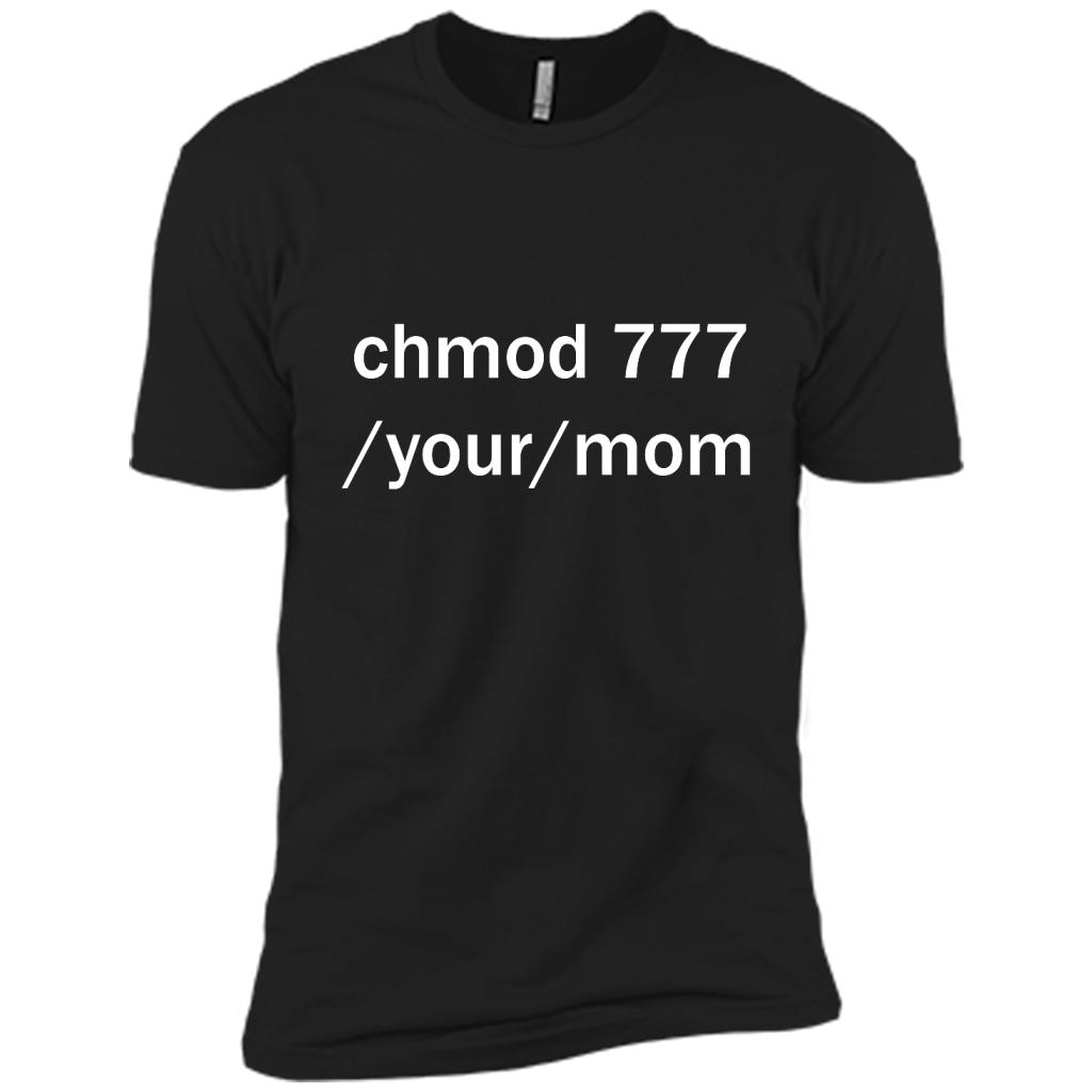 Chmod 777 Your Mom Linux Unix Funny Turtles Style