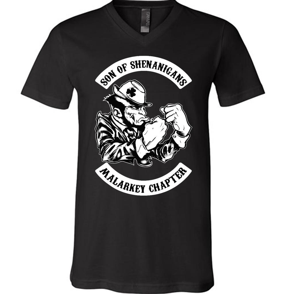 Son Of Shenanigans Malarkey Chapter - Canvas Unisex Shirt