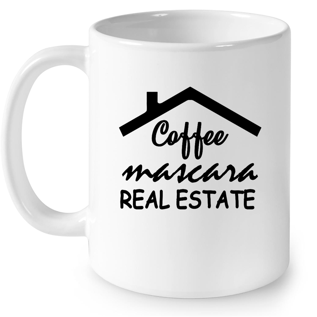 Download Coffee Mascara Real Estate (w) - Full-Wrap Coffee White ...