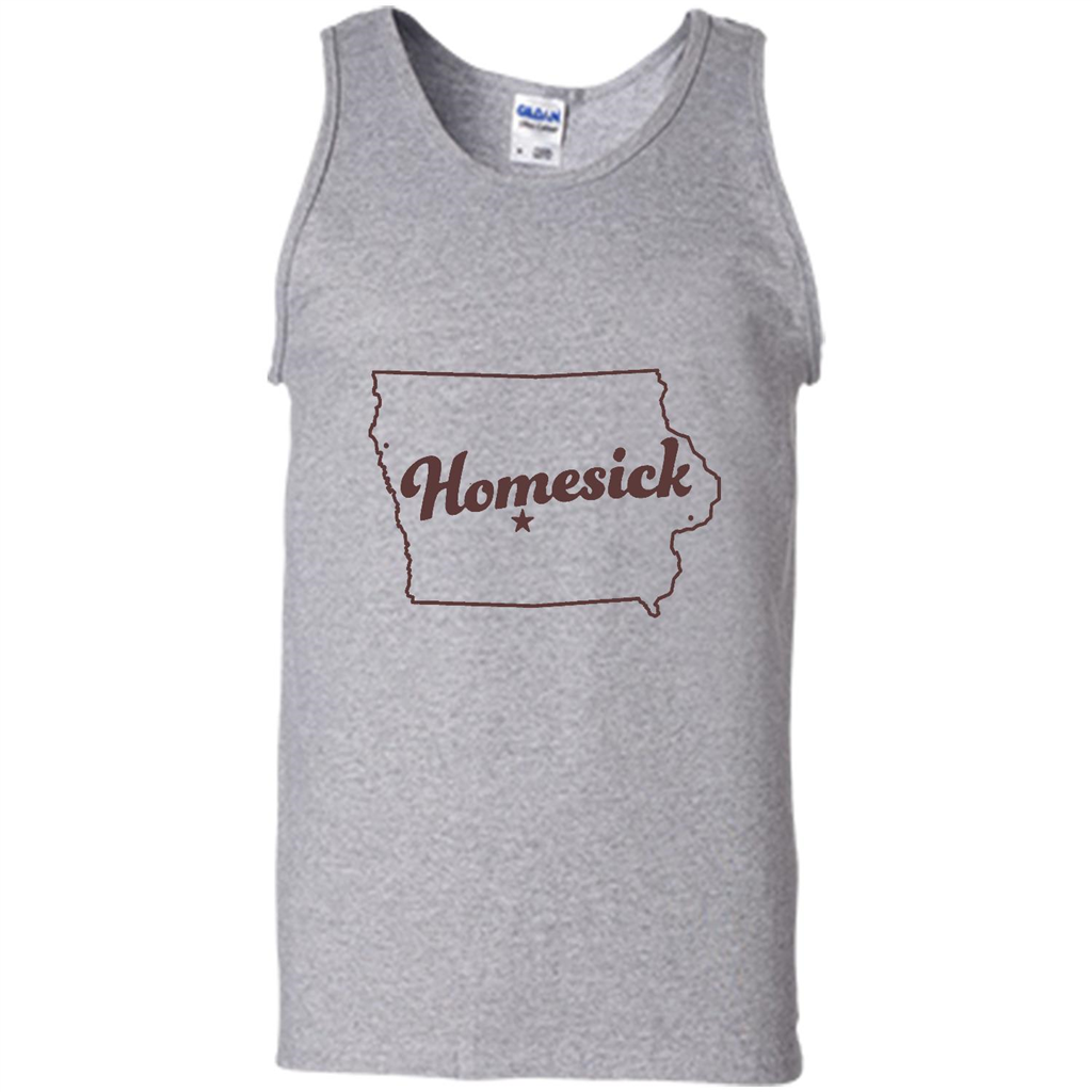 Iowa Homesick - Canvas Unisex Tank Shirts
