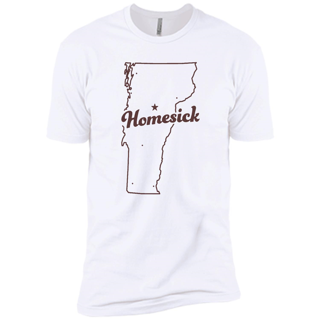 Vermont Homesick - Canvas Unisex Usa Shirt