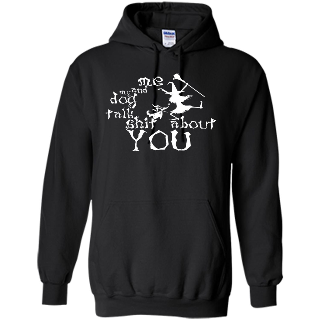 Halloween, Witch Loves Dog, Me And My Dog Talk Shit About You B - Heavy Blend Shirts