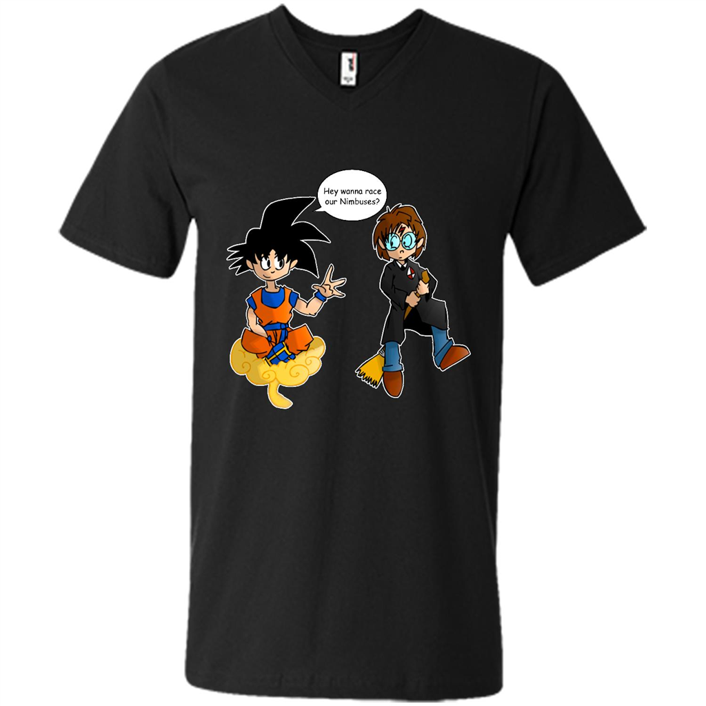 Harry Nimbuses Race Vs Goku A - Canvas Unisex Shirt