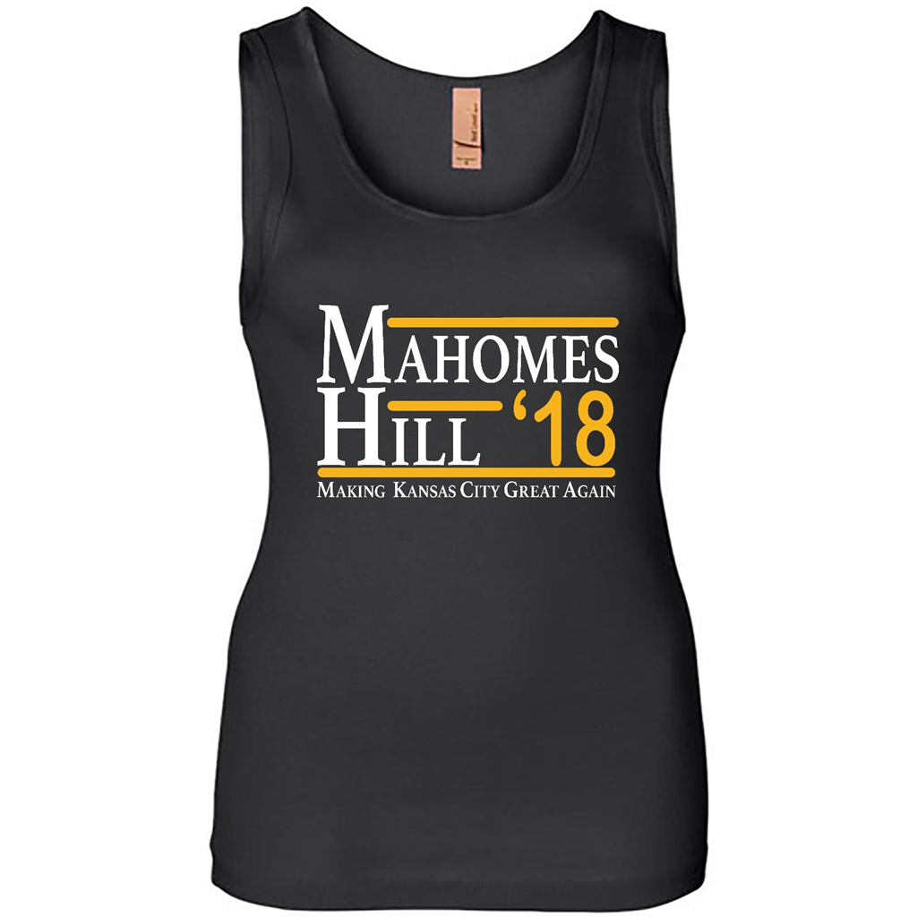 Mahomes Hill 2018 Chiefs Making Kansas City Great Again - Tank Shirts