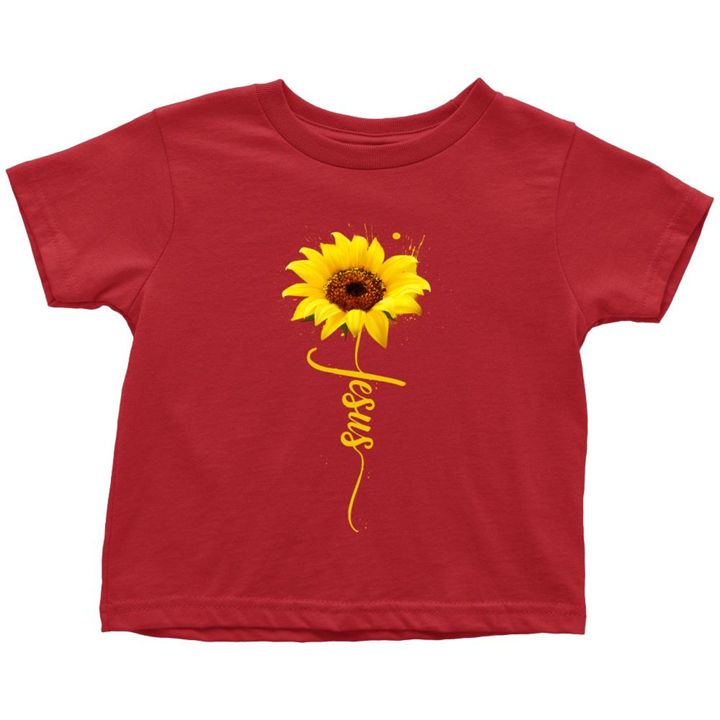 Jesus Sunflower Graphic Design, Christian A - T-shirt