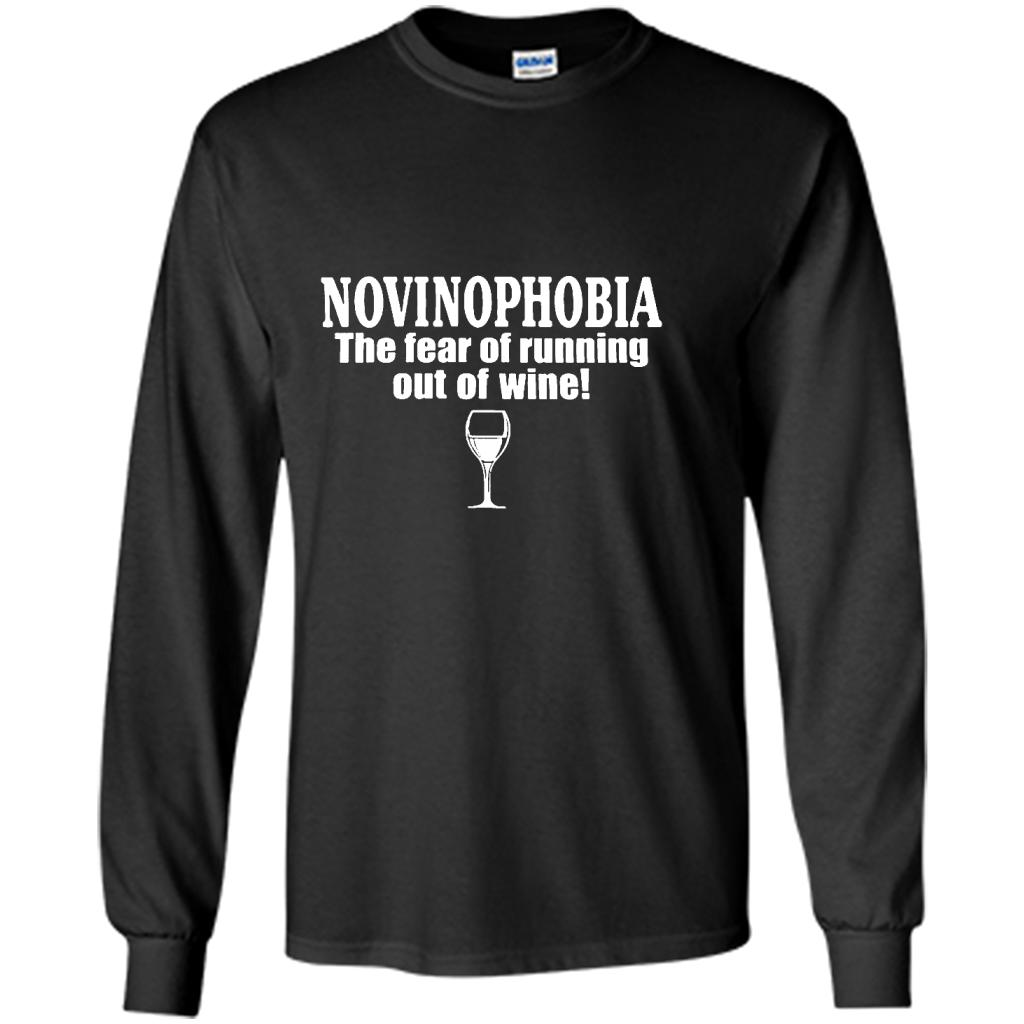 Novinophobia The R Of Running Out Of Wine ! B - Shirt