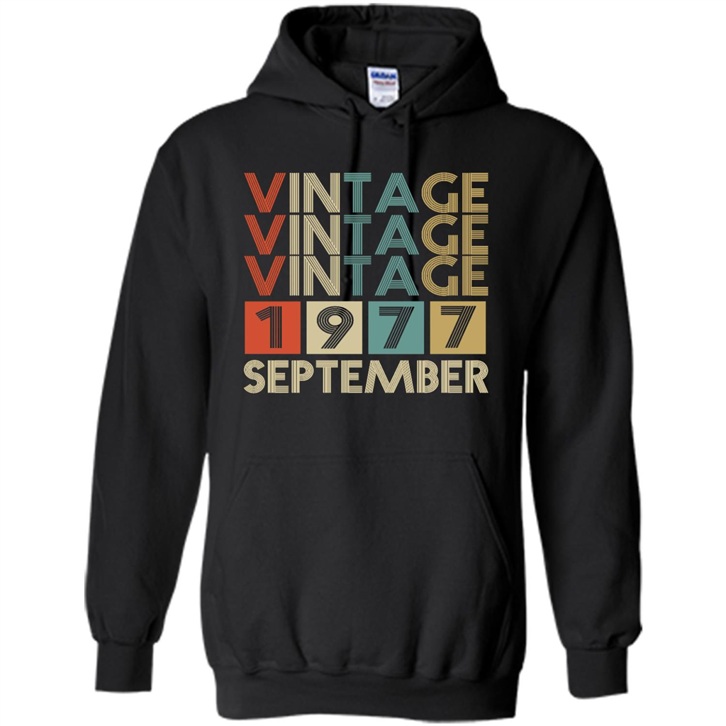 Birthday Vintage September 1977 - Heavy Blend Shirts