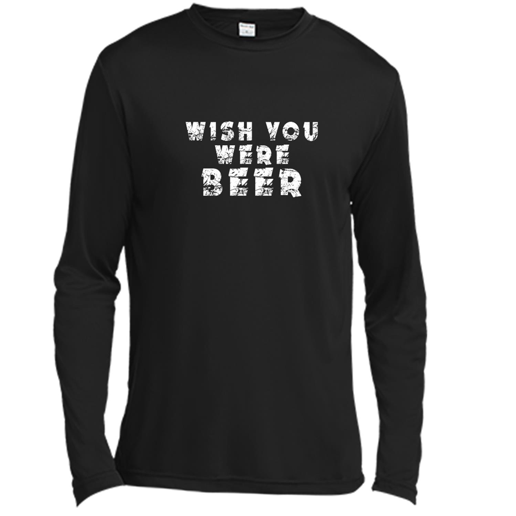 Wish You Were Beer Canvas T Shirt