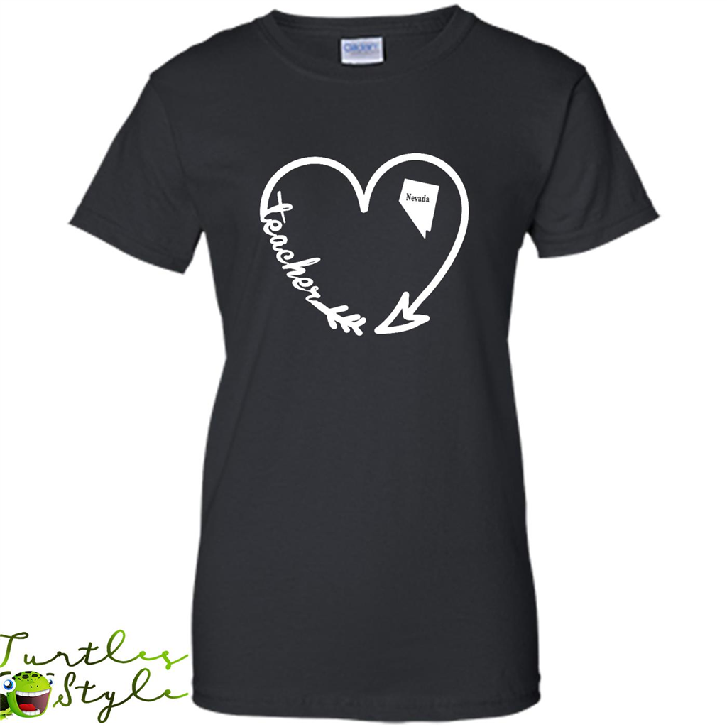 Nevada State, Tea Arrow Heart Home - Shirt
