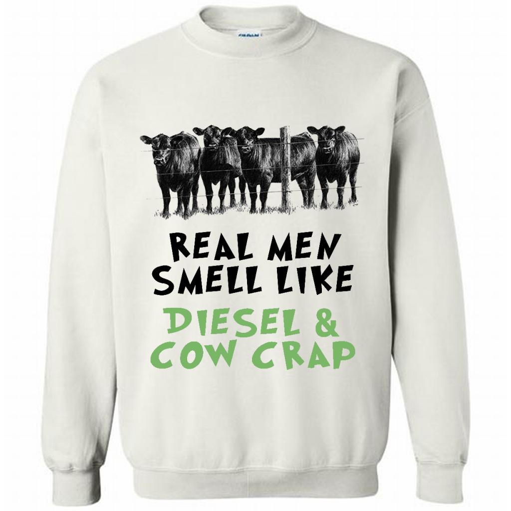 Real Smell Like Diesel & Cow Crap W - Crewneck 