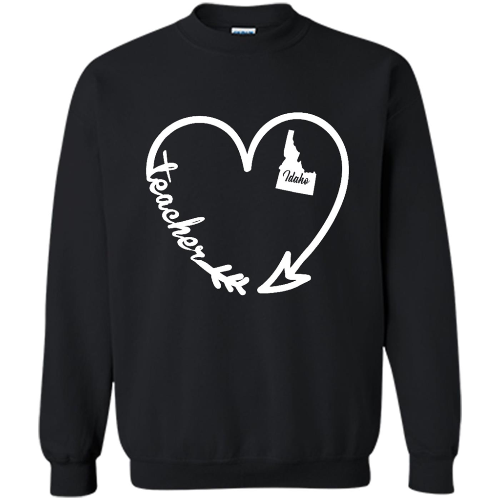 Idaho State, Tea Arrow Heart Home - Crewneck 