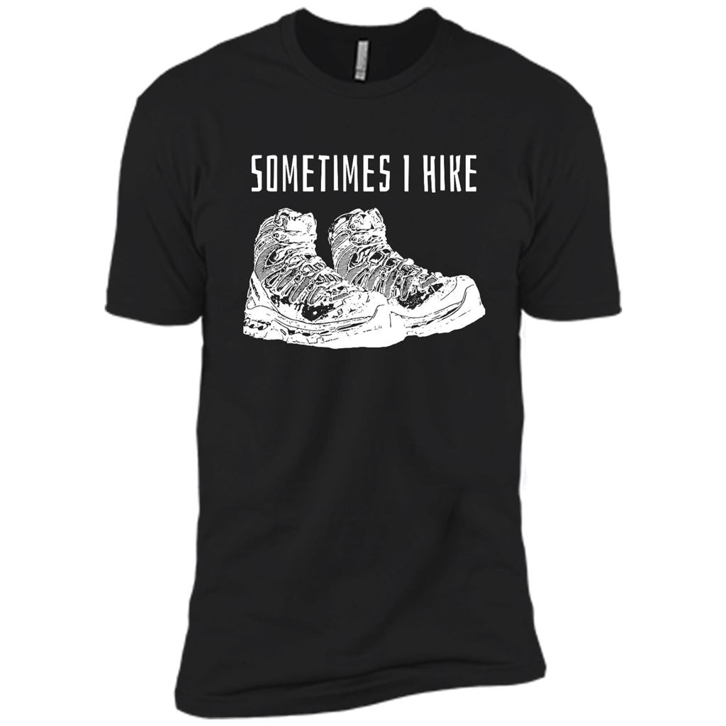 Sometimes I Hike - Canvas Unisex Usa Shirt