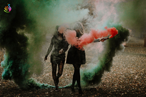 smoke effect smoke bomb red and green rp90 and rp30