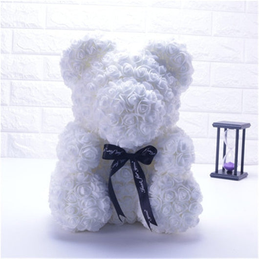 handmade luxury rose teddy bear