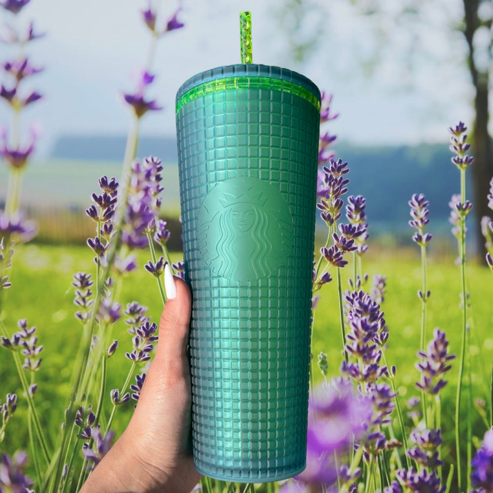 Starbucks Kitchen | Starbucks Venti 24oz Lemongrass Studded Tumbler Glow in The Dark 2022 | Color: Green | Size: Os | Beachfun72471's Closet