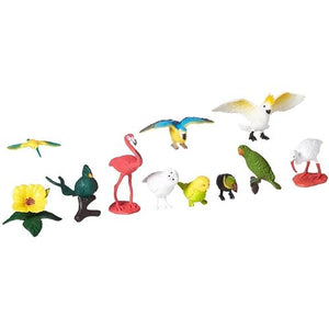 Safari Toobs Exotic Birds Miniatures