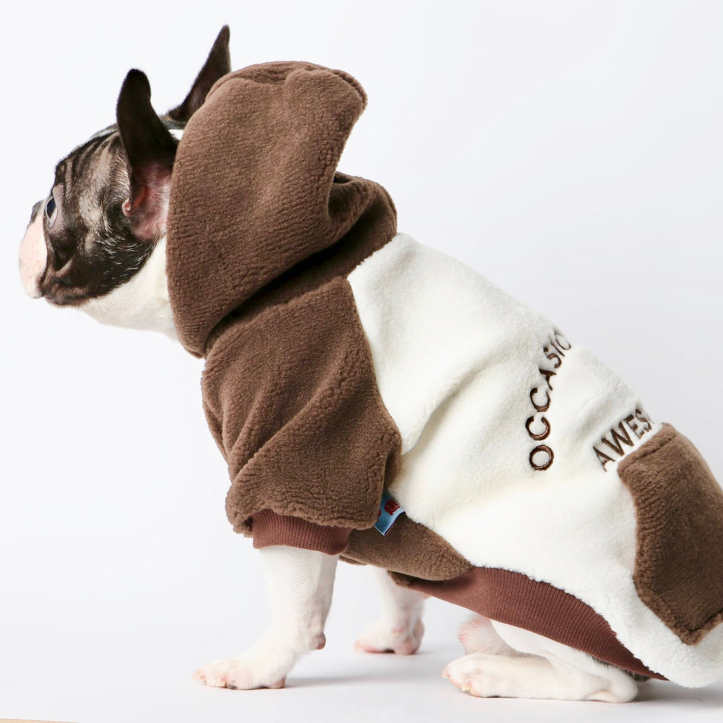 海外犬服 高品質なインポートのドッグウェア通販 Urban Dog Tokyo Original Awesome ボアフーディー