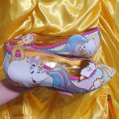 Irregular Choice Beauty & The Beast Be Our Guest Ballerina's Rainbow