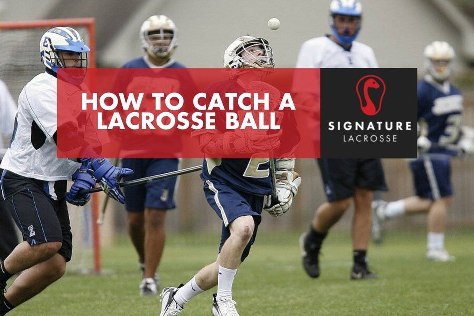 How to Catch a Lacrosse Ball Signature Lacrosse