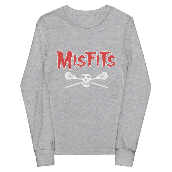 Misfits Lacrosse Youth Cotton Long Sleeve T-Shirt | Signature Lacrosse