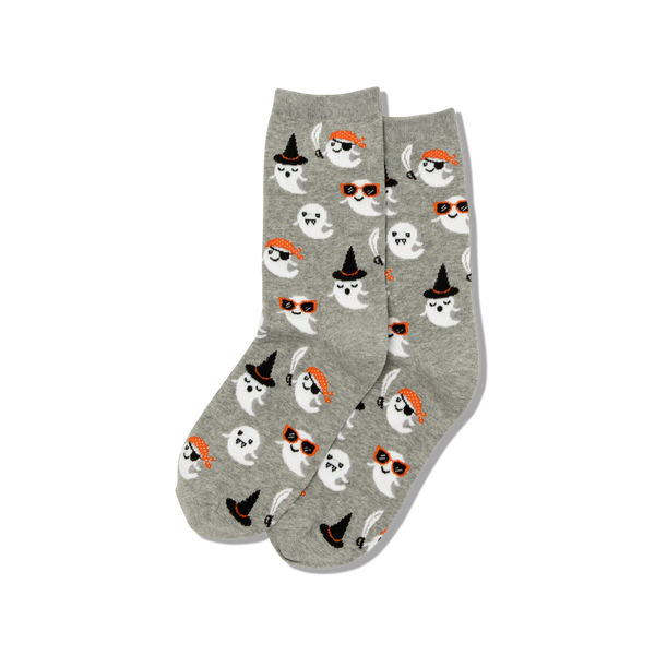 Unisex Baby And Toddler Glow In The Dark Spooky Squad Crew Socks 3