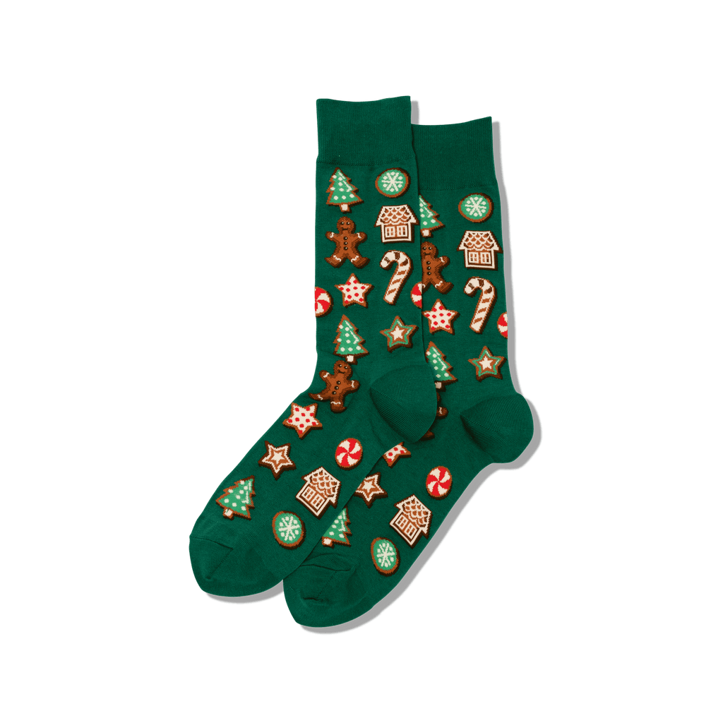 Men's Christmas Cookies Crew Socks – HOTSOX