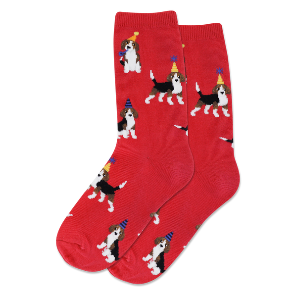 HOTSOX Kid's Glow In The Dark Stars Crew Socks